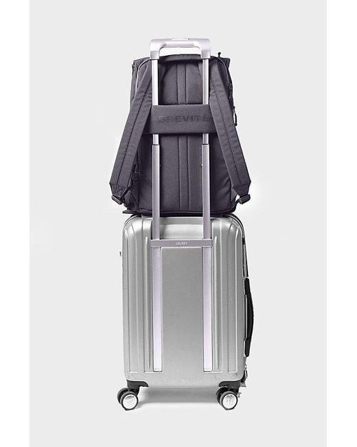 Brevite Gray Daily Recycled Backpack for men