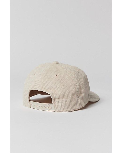 Urban Outfitters Metallic Corona Extra Corduroy Snapback Hat for men