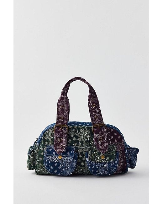 Bandana Patchwork Rectangle Crossbody Bag Bandana Patchwork Rectangle Crossbody Bag