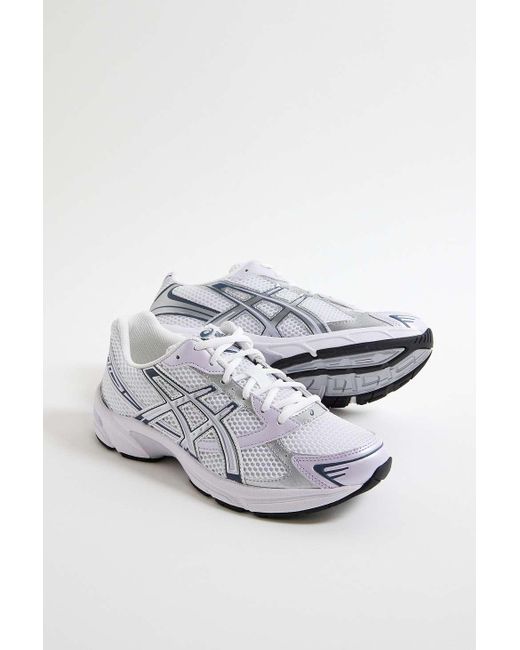 Asics Gray White & Silver Gel 1130 Trainers