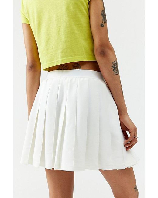 PUMA Yellow Classic Pleated Mini Skirt