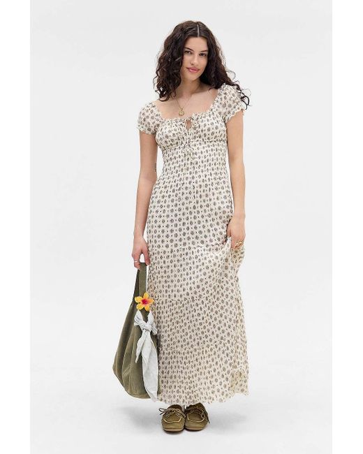 Kimchi Blue White Sienna Maxi Dress