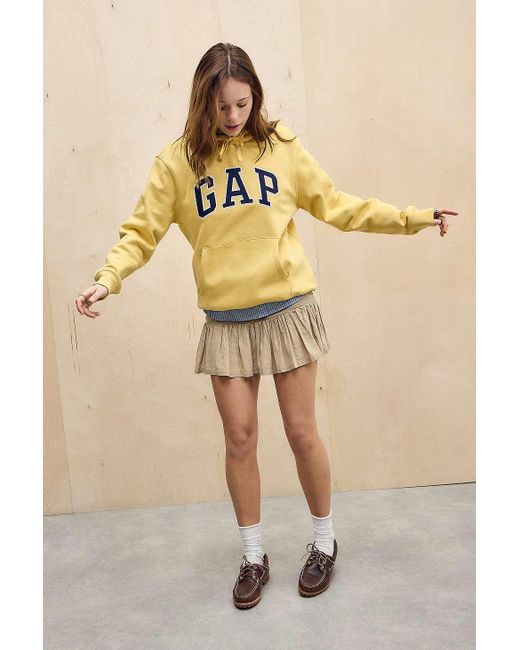 Gap Natural Yellow Heritage Hoodie