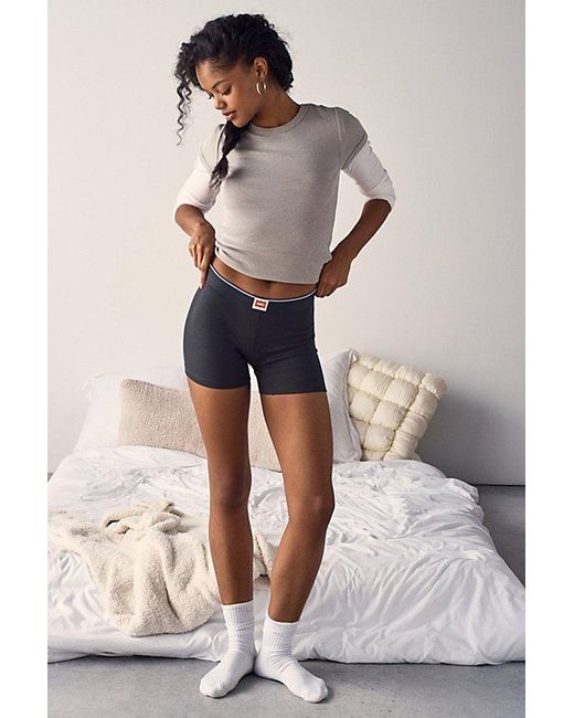 Hanes Gray Uo Exclusive Jersey Knit Boxer Briefs