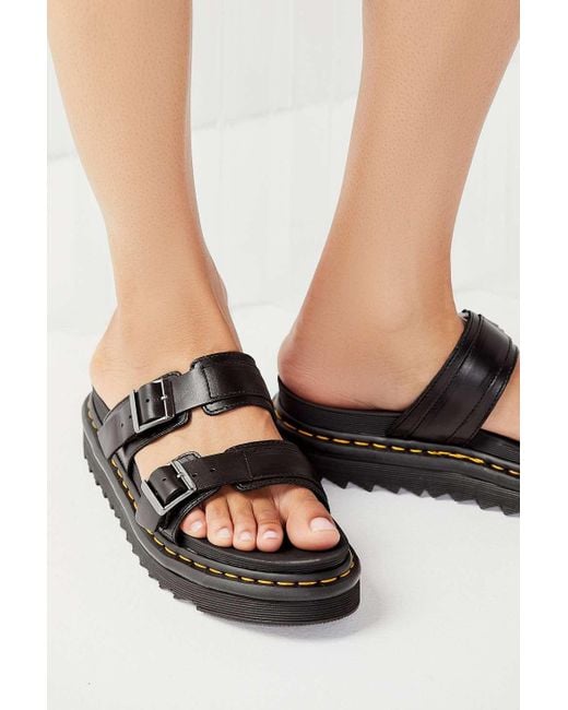 Dr. Martens Black Myles Sandals
