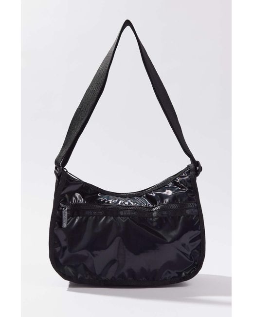 LeSportsac Black Classic Hobo Bag