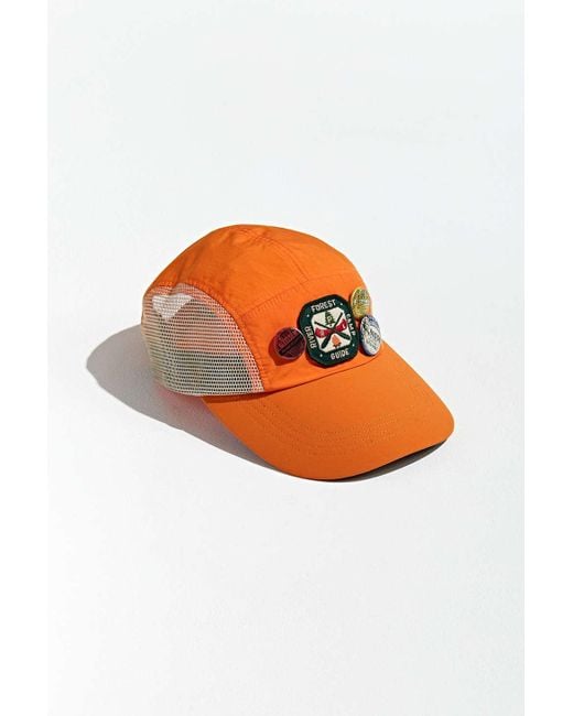 Polo Ralph Lauren Orange Forest Guide 5-panel Fishing Hat for men