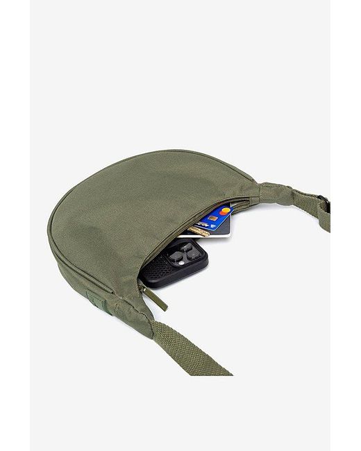 Lefrik Metallic Lua Crescent Shoulder Bag