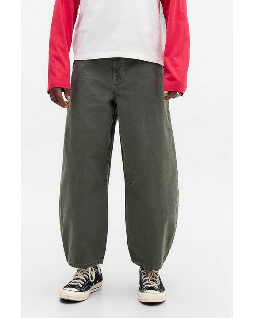 BDG Green Crop Cacoon Jeans for men