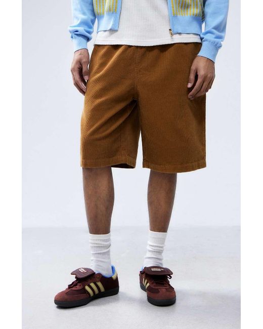 Santa Cruz Uo Exclusive Brown Resident Shorts for men