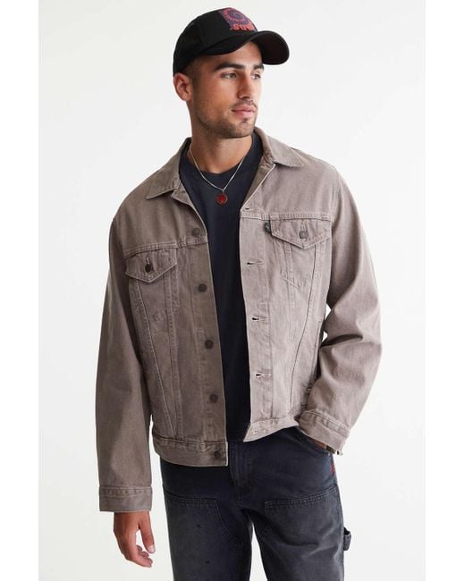 Levi's Brown Fresh Vintage Fit Trucker Jacket for men