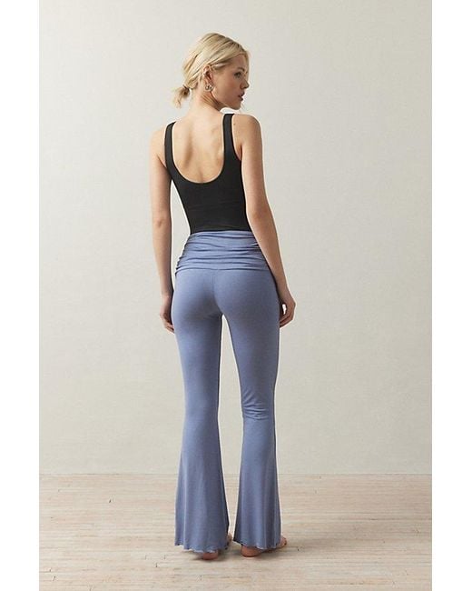 Out From Under Blue Jade Tied Up Flare Pant