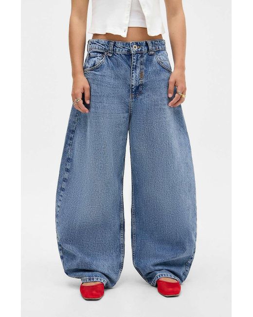 BDG Blue Riya Cocoon Jeans