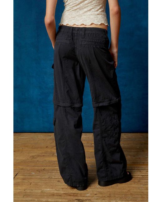 BDG Y2k Zip-off Cargo Pant in Blue | Lyst Canada