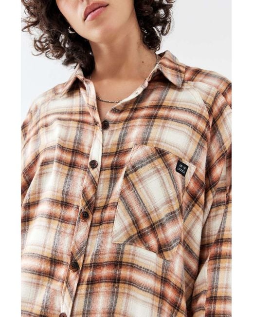 Urban Outfitters White Uo Brendan Check Shirt