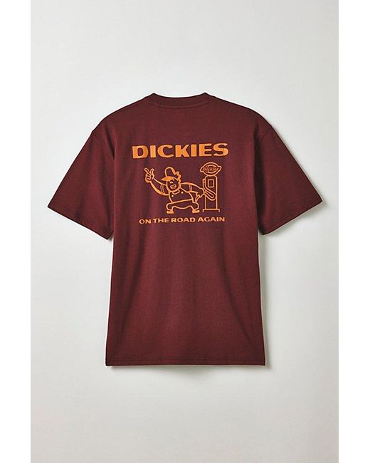 Dickies Multicolor Burns Graphic Tee for men