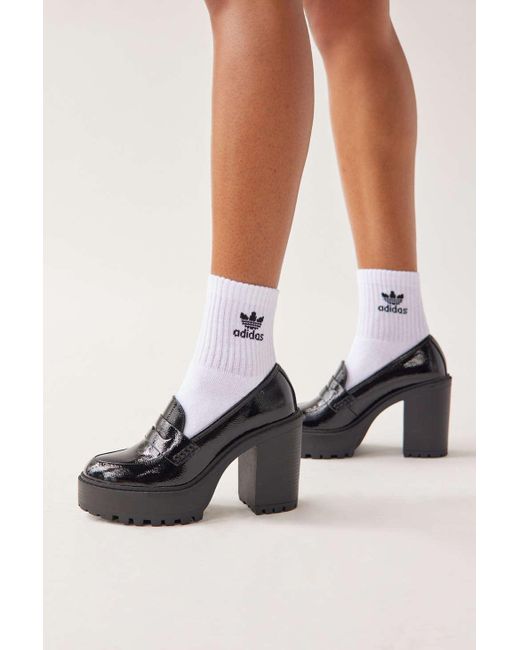 Urban Outfitters Uo Rosie Mary Platform Loafer in Black Lyst