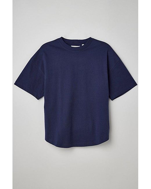 Urban Outfitters Blue Standard Cloth Shortstop Boxy Tee for men
