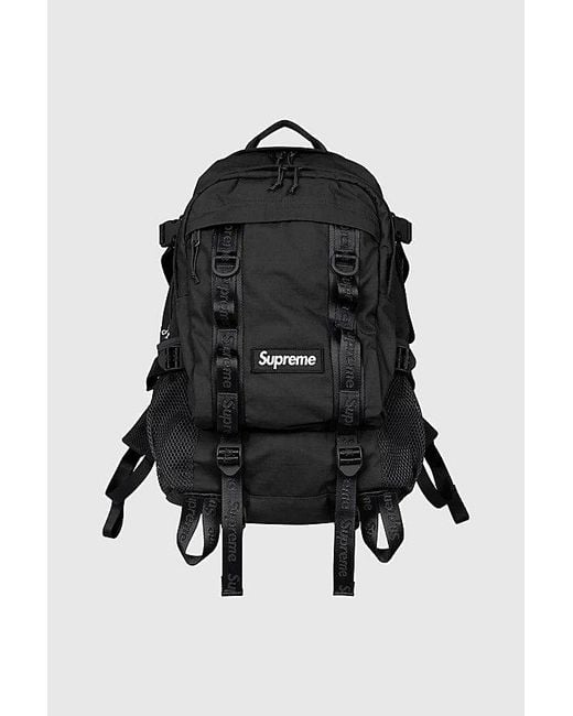 Supreme Black Backpack (Ss26) for men