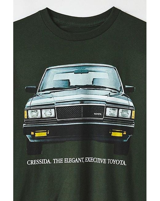 Urban Outfitters Green Toyota Cressida Graphic Tee for men