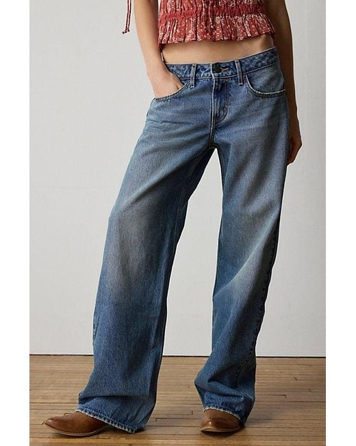 Levi's Black Low Loose Jeans