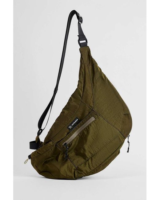Ayker Green Khaki Wes Sling Bag for men