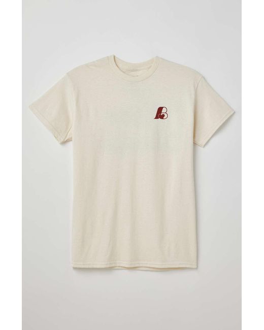BUENO Natural Uo Exclusive Bendiga Tee In Ivory,at Urban Outfitters for men