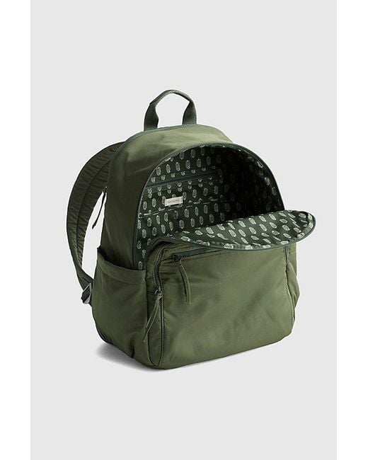 Vera Bradley Green Nylon Bancroft Backpack