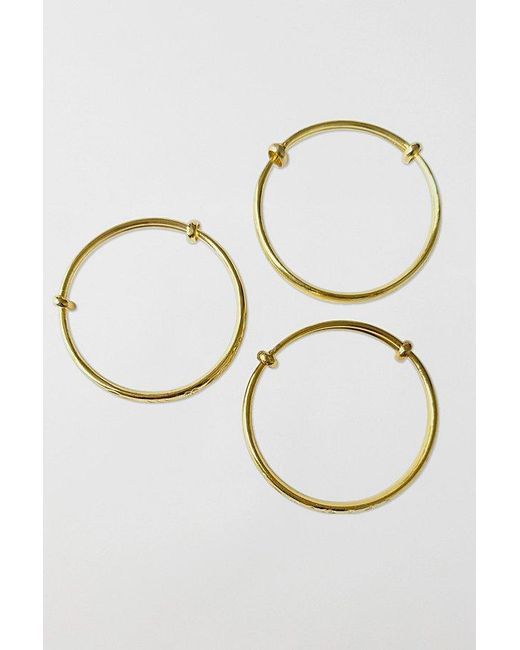 GILI Jewels Brown Primrose Bangle Stack