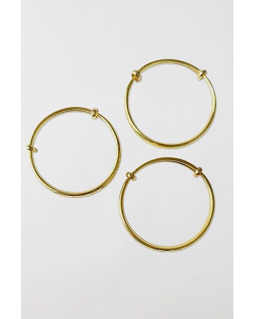 GILI Jewels Brown Primrose Bangle Stack