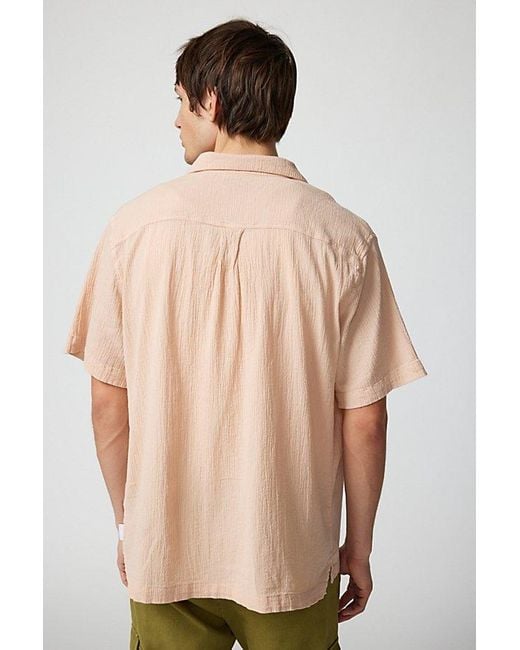 Standard Cloth Natural Liam Crinkle Shirt Top for men