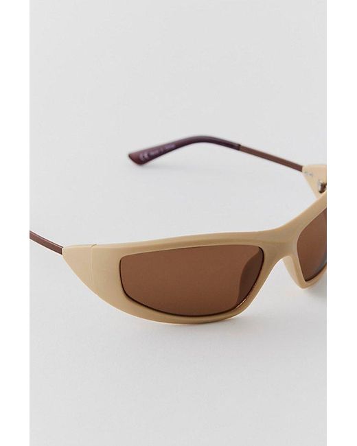 Urban Outfitters Black Neo Combo Shield Sunglasses for men