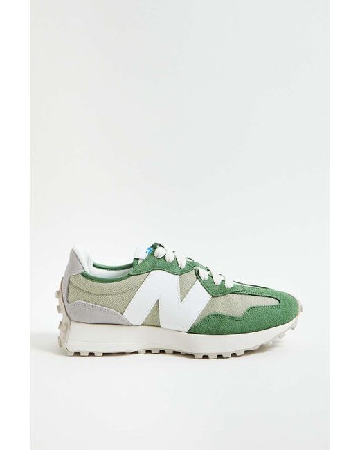 New Balance Green 327 Trainers