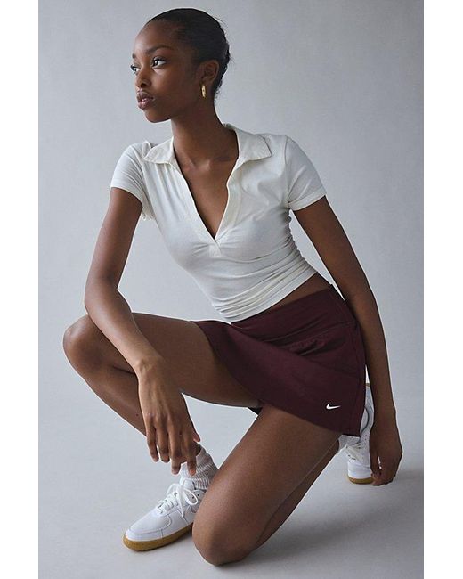 Nike Multicolor One Dri-Fit High-Rise Mini Skort