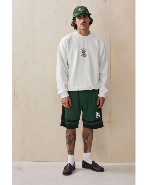 Urban Outfitters Uo White Just Woke Up Sweatshirt for men