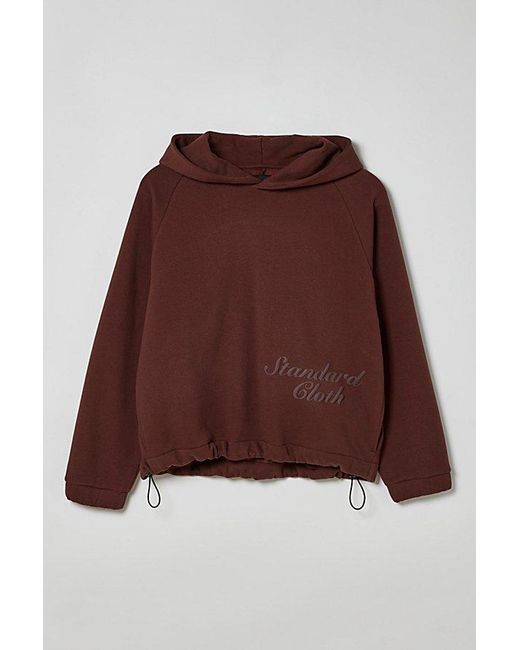 Standard Cloth Brown Free Throw Graphic Hoodie Sweatshirt for men