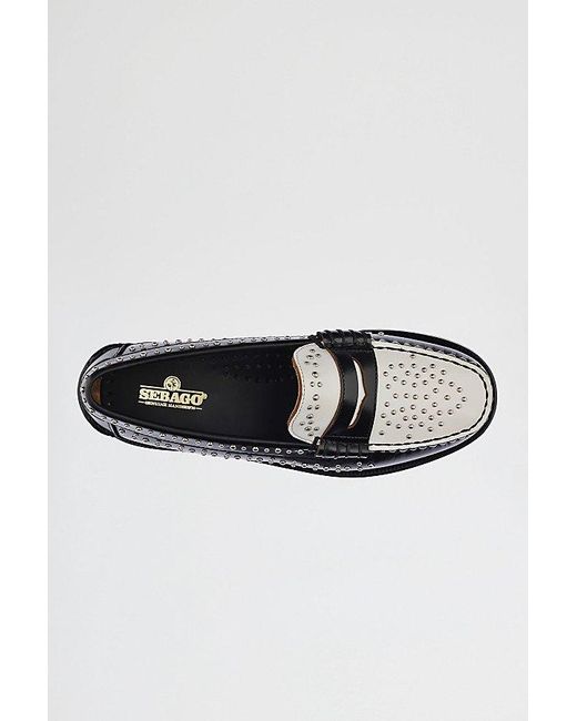 Sebago Black Dan Studs Loafer