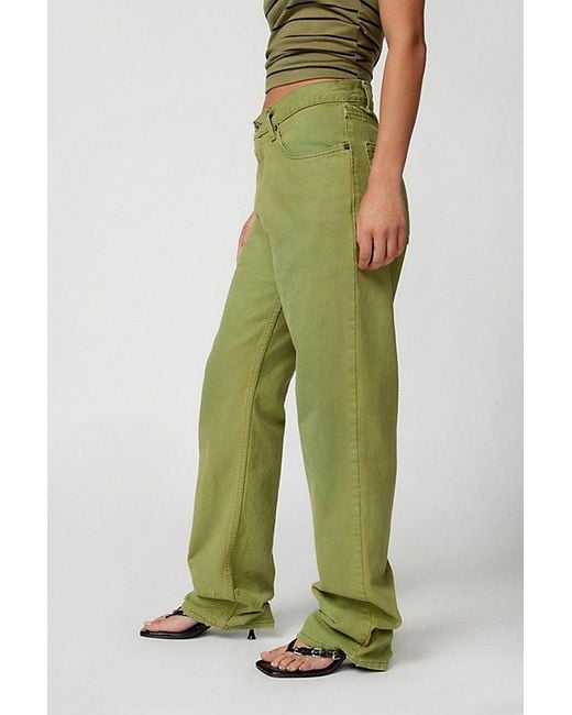Urban Renewal Green Remade Levi'S Overdyed Jean
