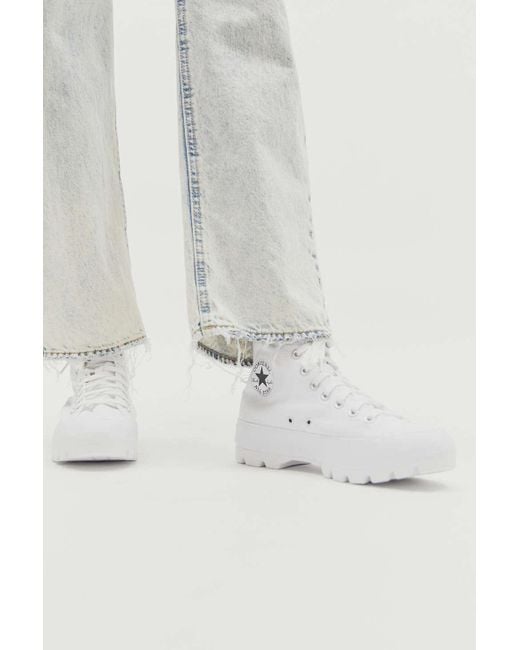 Converse White Chuck Taylor All Star Lugged for men