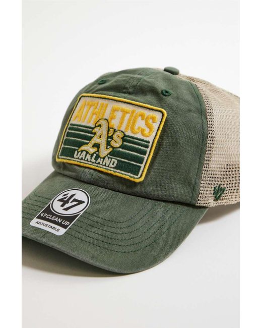 '47 Green Oakland Athletics Trucker Cap for men