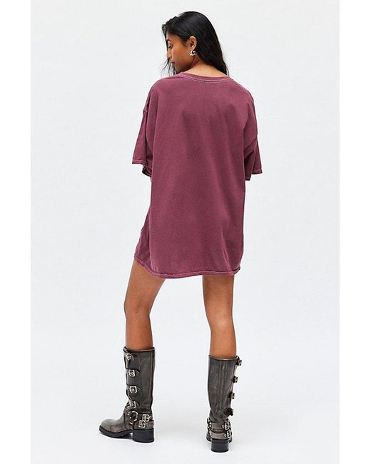 Urban Outfitters The Cranberries T-Shirt Dress in Red | Lyst