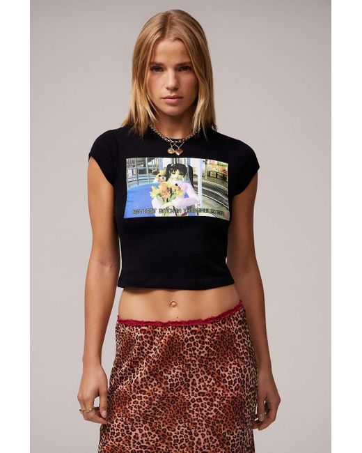 Urban Outfitters Brown Uo Hottest Bitch Baby T-shirt