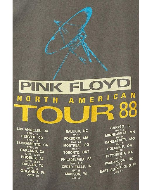 Junk Food Gray Floyd North American Tour '88 Jersey Tee for men