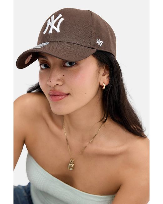 '47 Brown 47 Brand New York Yankees Mvp Snapback Cap Hats