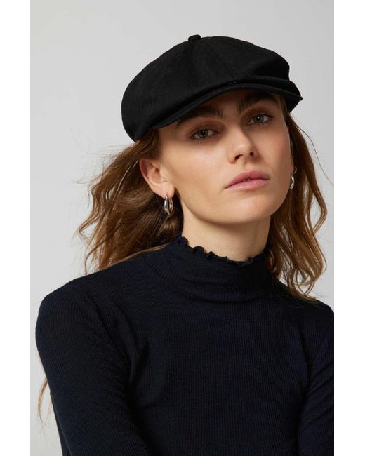Brixton Brood Newsboy Cap In Black,at Urban Outfitters Lyst