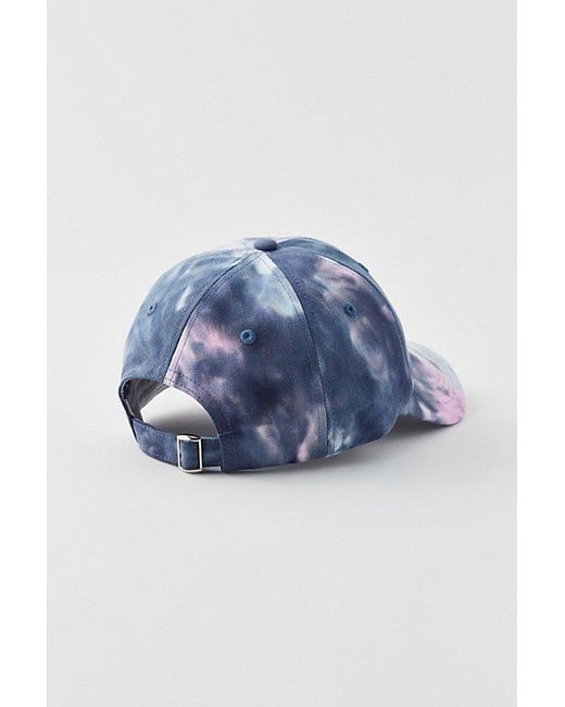 Urban Outfitters Blue Tie-Dye Baseball Hat