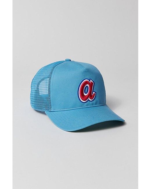 '47 Blue Atlanta Braves Hitch Trucker Hat for men