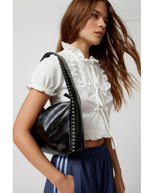 Silence + Noise Silence + Noise Mona Shoulder Bag In Black,at Urban Outfitters