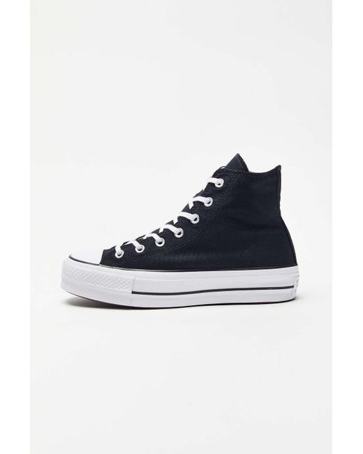 Converse Chuck Taylor All Star Canvas Platform High Top Sneaker In
