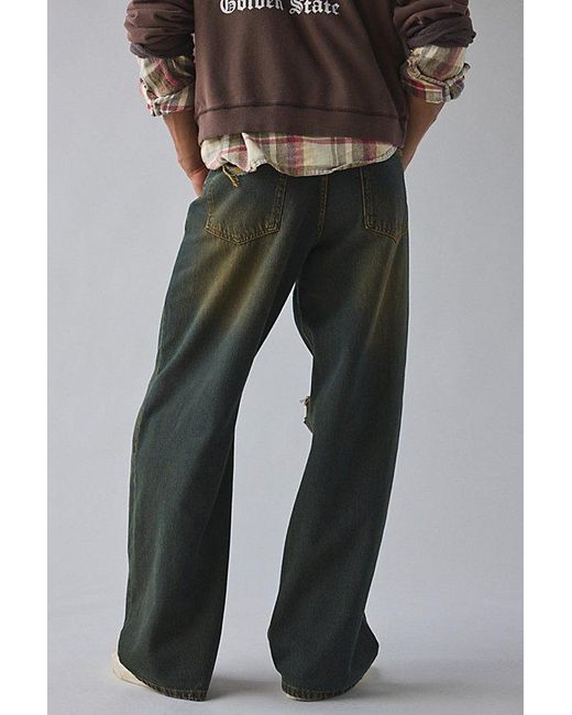 BDG Multicolor Nitro Destructed Baggy Fit Jean for men